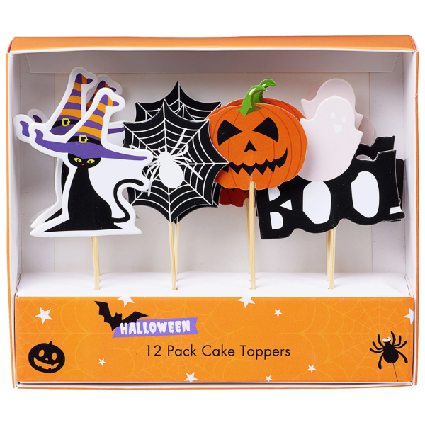 Halloween Toppers 12pk - The Reject Shop - $3.png