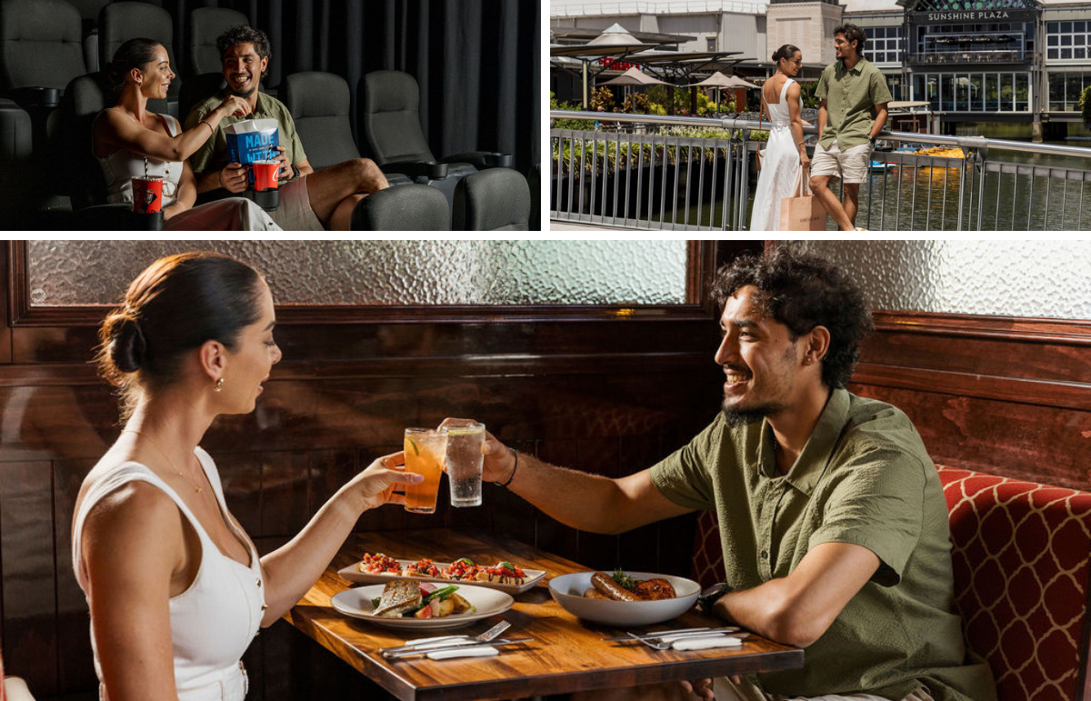 Sunshine Plaza is Date Night Central