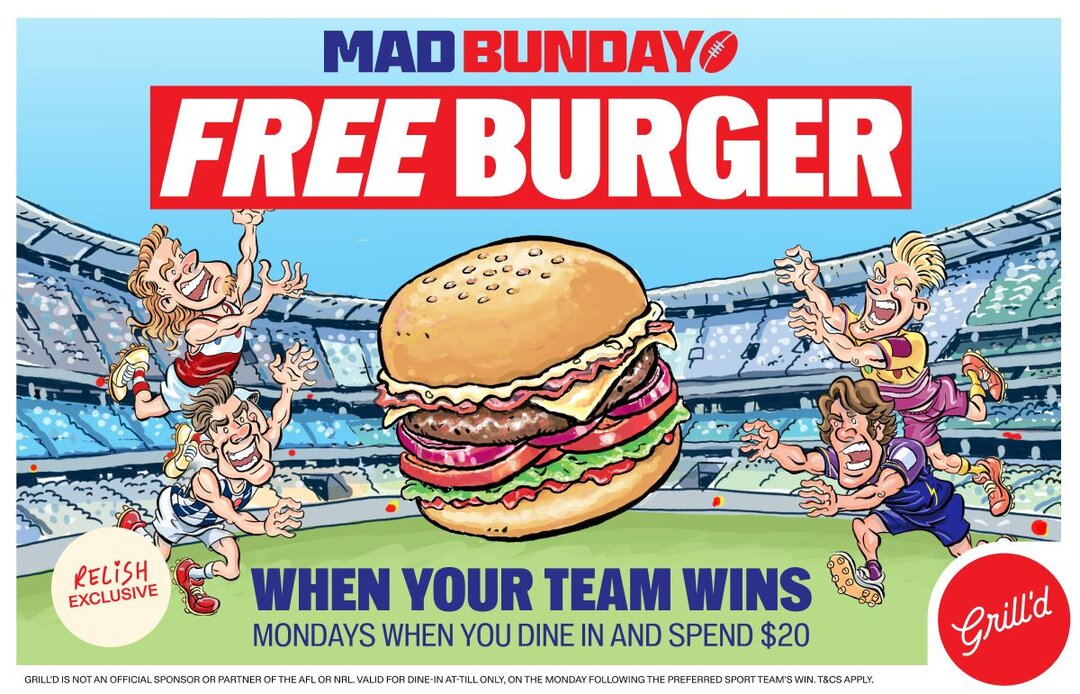 Madbunday Free Burger
